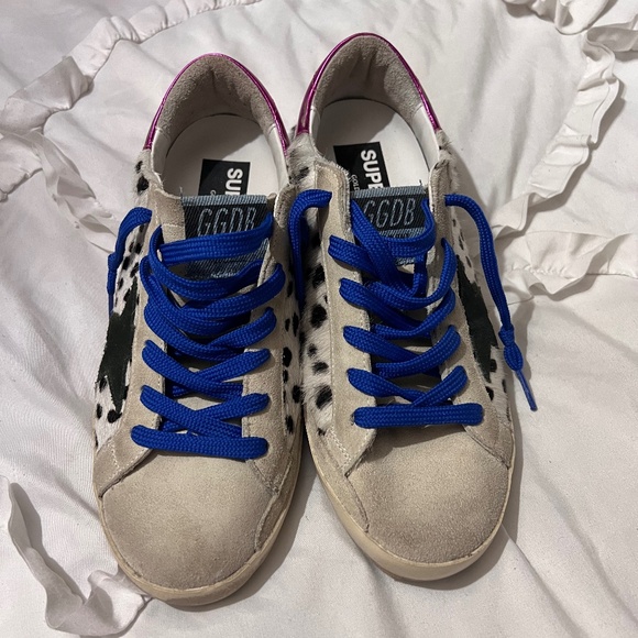 Golden Goose Super Star Leopard Print Sneakers - Picture 3 of 7
